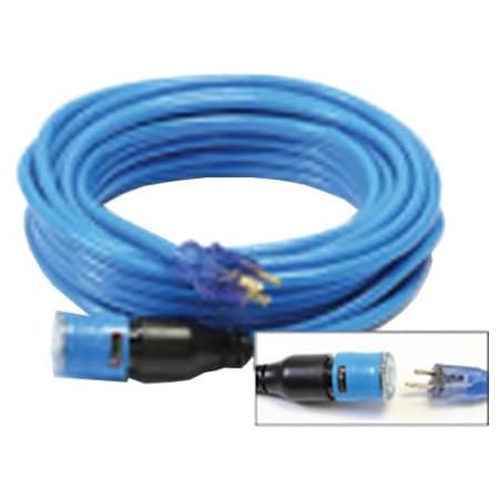 Century Wire & Cable 50' 12/3 Blu Ext Cord D14412050BL